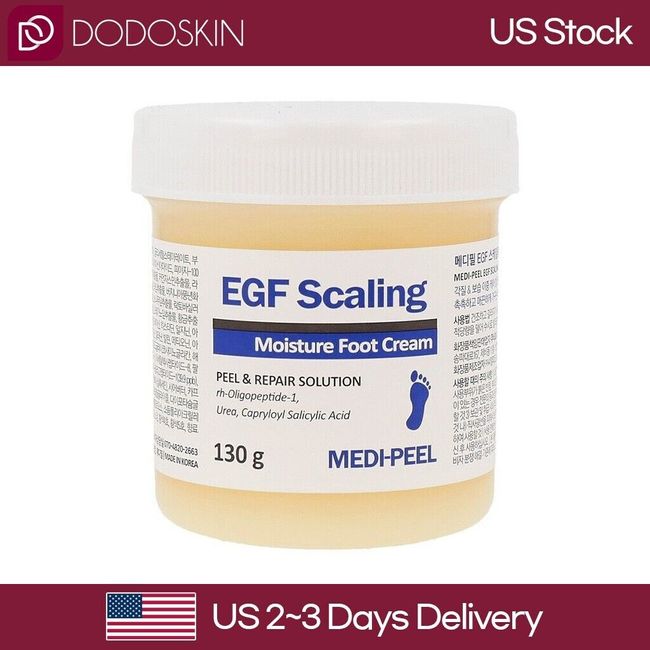 US CA SELLER MEDI PEEL EGF Scaling Moisture Foot Cream 130g