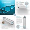 Universal Water Filter Inline 1/4" Sediment Water Filter - Quick Connect 1PK