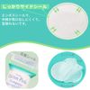 YOYOSOFT Round Cotton Puff, For Lotion, 2-Sided, 3-Layer Construction, 300 Sheets (100 Sheets x 3 Pieces), Suitable for Facial Beauty, Makeup Remover, Nail Remover, Makeup Cotton, No Pilling, Skin Care, 100% Cotton