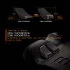 PlayVital Steam Deck Compatible Back Button Enhancement Set, Grip Improvement Button Protection Kit for Steam Deck OLED, 2 Thick Types (Black)