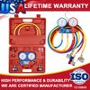 A/C HVAC Diagnostic Manifold Gauge Set Air Conditioner Manometer System Test Kit