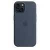 Apple iPhone 14 Silicone Case with MagSafe - Storm Blue ​​​​​​​