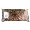 White Box Rubber 454G Bands - Assorted sizes,brown