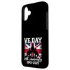 VE Day 2025 WW2 80th Anniversary Union Jack V E DAY Case for iPhone 16 Plus