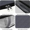 4-Pack Foldable Storage Bins Clothes Blanket under Bed Organizer for Bedroom