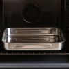 Space Home Stainless Steel Roasting Pan - 30 x 20 cm, Silver, Rectangular