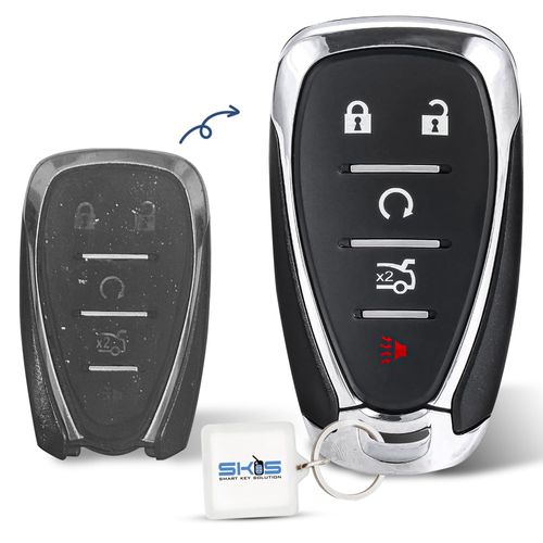 Car Key Fob Shell Case for Chevrolet Malibu Cruze Camaro Equinox Blazer Car (HYQ4EA) HYQ4ES