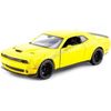 Motor Max 1: 24 W/B. 2018 Dodge Challenger SRT Hellcat (Yellow)