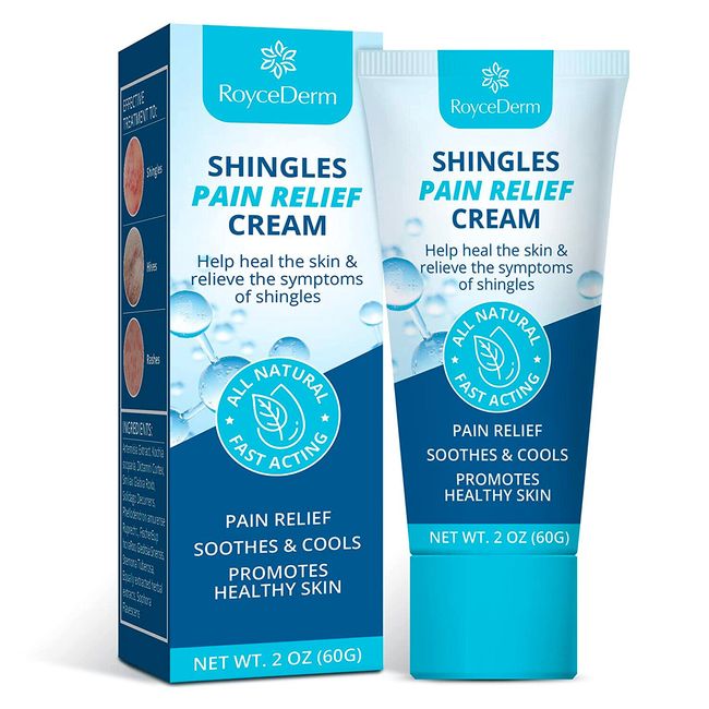 Shingles Treatment, Anti Itch Cream Extra Strength Shingles Pain Relief Cream