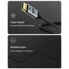 YOJOCK 4K DisplayPort to HDMI Cable, 6.6ft, Compatible with PC, Laptop, Projector, AMD, NVIDIA