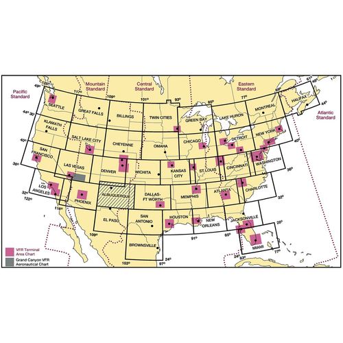 FAA Chart: VFR TAC LAS Vegas TLV (Current Edition)