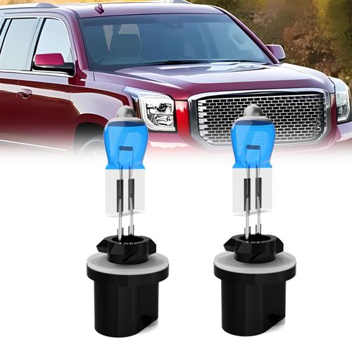 LECCIBUB Fog Light Bulbs Compatible with GMC Yukon 2000-2006, 880 Fog Lights Halogen Light Bulb, Super Bright 6000K White, Plug and Play, Pack of 2