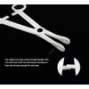 Piercing Clamps 8pcs Disposable Piercing Forceps Clamp Slotted Navel Forceps Piercing Pliers,Suitable for ear, navel, lips, tongue, nose and other body parts piercing tools(TN017-8PCS)