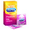 Durex Pleasure Me Ribbed and Dotted Condoms (Pack of 12)