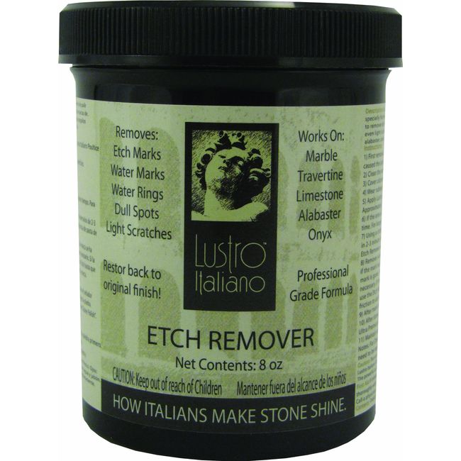 Lustro Italiano Etch Remover, 8 Ounce