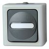 Kopp, 560856002 Switch with Indicator Light Electric Blue