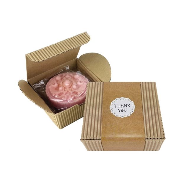 Cheonjabi Handmade Natural Soap Gift Set Antique 4pcs