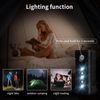 Portable Outdoor Shower with LED Lighting, Battery-Driven Pump for Beaches, C...