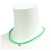 Clio Alpha Ring Necklace chrioring Lucky Green Medium