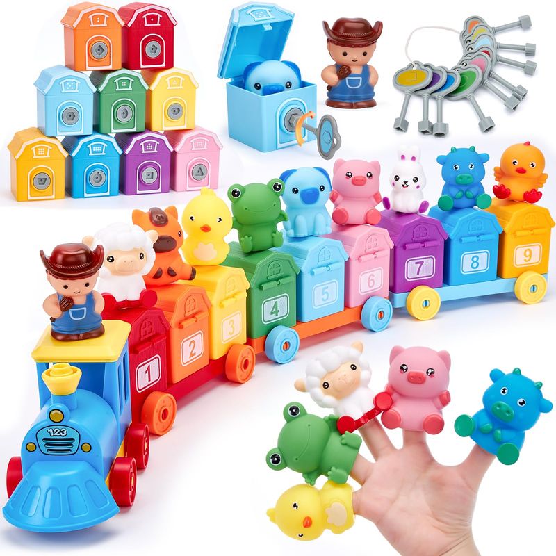 Toddler Learning Toys for 2 3 Year Old Boy - Counting Matching ...
