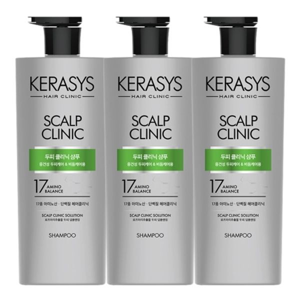 Kerasys Scalp Clinic Shampoo 750ml x 3