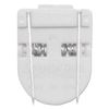 Advantus 75300 Panel Wall Clips for Fabric Panels, Standard Size, White, 4/Pack