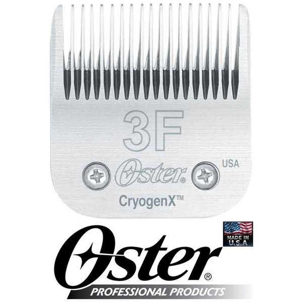 Oster CryogenX 3F PET GROOMING BLADE*Fit A5 A6,Wahl KM5 KM10,Andis AGC CLIPPER