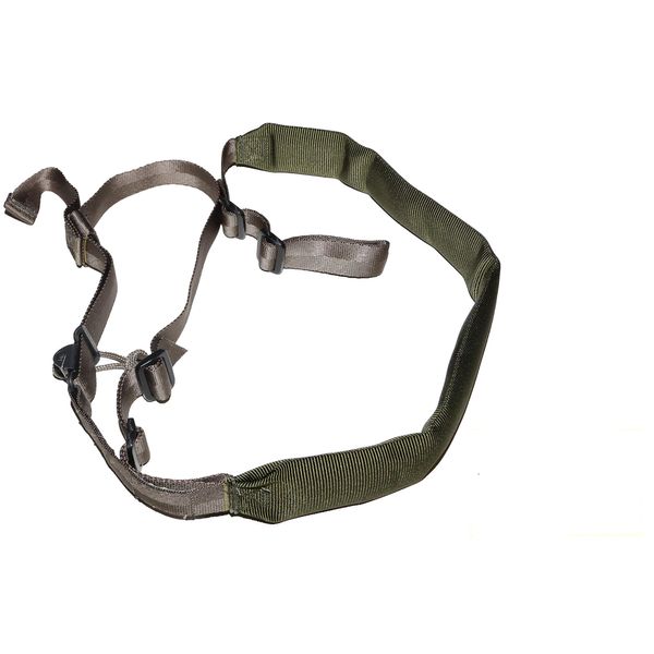 Viking Tactics Original Padded 2 Point Sling & American Flag Decal (Olive Drab)