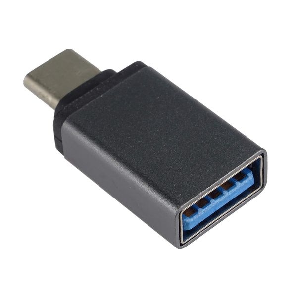PremiumCord Adapter USB 3.1 Male C/Male to USB 3.0 A/Female, Grey, OTG