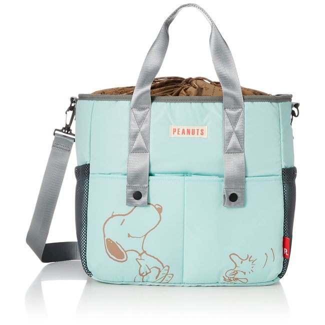 Route Snoopy Snoopy 8207 Women's Washable, Mother's Bag, IP. Mammy Ruo Peanuts-6Y 8207 Mint