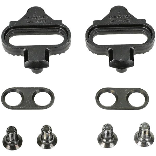 Shimano SPD Plate Set SM-SH51, Black, One Size