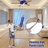 Extendable Microfiber Duster & Cobweb Dusting Brush Cleaning Tool Kit Washable
