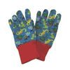 Kids Dinosaur Gardening Gloves Blue