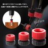 EsiFare Adjustable Drill Bit 0.1 - 0.5 inch (3 - 13 mm) Drill Bit Depth Stop, Drill Bit Limiter, Drill Bit Limiter, Drill Accessory for Carpentry Tools