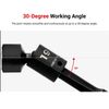 TEKTON 3/8 Inch Drive x 20 mm 6-Point Universal Joint Impact Socket | SID18120