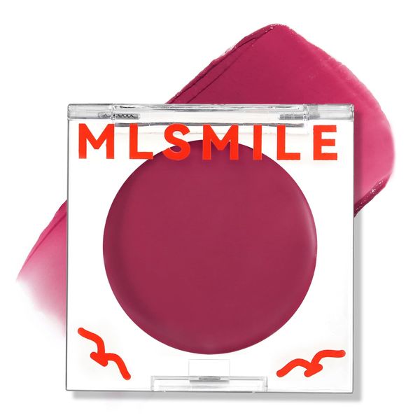 Erinde Cream to Gel Blush for Cheek and Lip Tint, Buildable & Blendable Ultra Pigmented Formula, Matte Dewy Finish, Multi-Purpose Cheek and Lip Cream Blusher, Natural Makeup for Glowing Skin, 04#