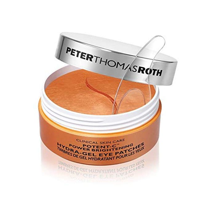 Peter Thomas Roth | Potent-C Power Brightening Hydra-Gel Eye Patches | With Vitamin C, Brightening Under-Eye Patches, 60 ct.