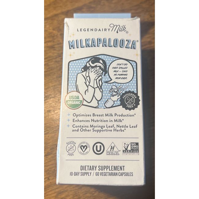 Legendairy Milk Milkapalooza 60 Capsules Sealed Exp. 07/2025