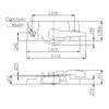 Window Sash Lock 3289WHITE