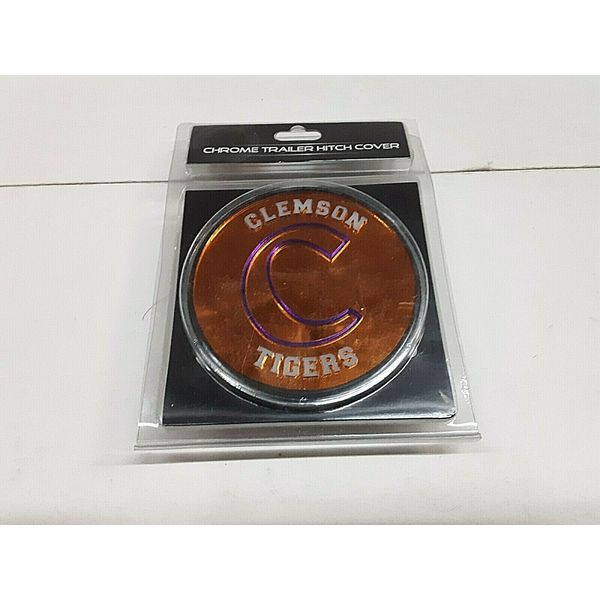 Clemson Tigers NCAA Laser Cut Metal Hitch Cover 