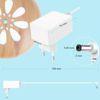 GeeRic Power Supply 24 V / 0.5 A Charger Power Cord Power Supply for Aroma Diffuser