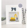 Personalised Boys Birthday Card Construction Digger Son Grandspn 3rd 4th 5th