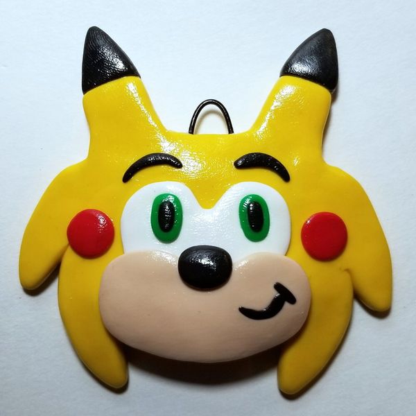 Sonichu Chris Chan Polymer Clay Custom Medallion