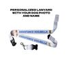 Autism Assistance Dog Personalized Law Card UK