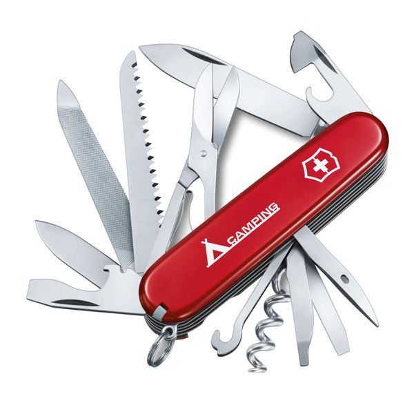 Victorinox Swiss Army Ranger Pocket Knife,Red , 91mm