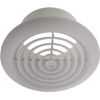 Monsoon White Round Ceiling Diffuser (4907W)