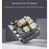 Waveshare General Driver Board for Robots, Compatible with Raspberry Pi and Jetson Nano, Based On ESP32, Multi-Functional, Supports WiFi, and ESP-Now Communications