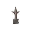 1/2" Finial Triad for Square Pipe Gate Fence Ornamental