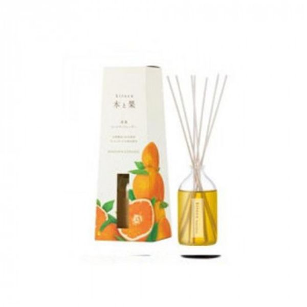 kitoca tree and fruit 100% natural essential oil reed diffuser 90ml mandarin &amp; orange