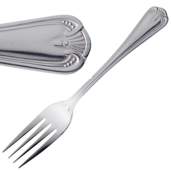 Olympia C149 Jesmond Cutlery Dessert Fork (Pack of 12)